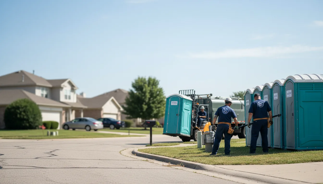 Porta Potty Rental in Pleasant Hill, OH near me